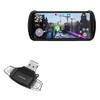 BoxWave Smart Gadget Compatible with Sony Xperia 1 IV Gaming Edition XQ-CT72 (6.5 in) - AllReader SD Card Reader, microSD Card Reader SD Compact USB - Jet Black view 1