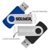 Custom USB Flash Drive 4GB 500 Pack Promotional Product Customized USB Thumb Drive,Customizable USB Drive Personalized with Your Logo Bulk USB 2.0 Personalized USB Stick 500pcs Multiple Color Choice view 3