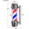 FidemM Light Traditional LED 57cm LED Stripe Salon Equipment Rotating Illuminating Waterproof Light Hair Salon Shop Sign Lamp Outdoor Wall Lamp Decor view 2