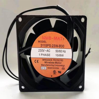 3115PS-23W-B30 Fan 230VAC 10/8W 808038mm Cooling Fan 3115PS-23W-B30-A19