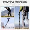 ULANZI TB12 61-Inch Camera Monopod - Portable Tripod & Monopod Photography Stick with 5-Section Height, Aluminum Compact Travel Camera Stick for Canon, Nikon, Sony Mirrorless, DSLR, Easy to Carry view 3