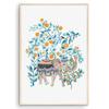Nationcog Elephant Nursery Wall Art Boho Home Decor Nursery Decor Elephant Wall Art (Unframed) (12x18) view 1