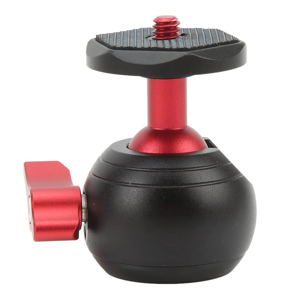 UPQRSG Tripod Dancing Party Head, 360 Degree Panoramic Multifunction Camera Tripod Mount, Multi Function Aluminum Alloy Panoramic Dancing Party Head, for SLR Camera