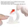 100Pcs Cable Clip, Adjustable Adhesive Cable Management Clip, Durable and Heat Resistant, PA66 Nylon Cord Organizer for Power Cable, Charging Cable, USB Cable(XY-1720) view 3