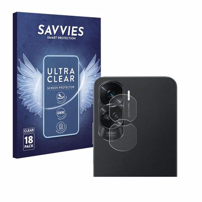 savvies Screen Protector compatible with Honor 90 Lite (ONLY Camera) Protection Film Clear 18-Pack