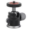 UPQRSG Mini Ball Head with 1/4" Screw Hotshoe Mount Adapter, 360 Degree Rotatable Small Ball Head Mount, Aluminum Alloy for Camera Tripod Light Stands view 1