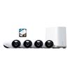 eufy Security eufyCam E330 (Professional) 4-Cam Kit, 4K Outdoor Security Camera System, 24/7 Recording, Plug-in, Wi-Fi NVR, 1TB Hard Drive Included, 10CH, Local Storage, No Monthly Fee view 1