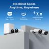 eufy Security eufyCam E330 (Professional) 4-Cam Kit, 4K Outdoor Security Camera System, 24/7 Recording, Plug-in, Wi-Fi NVR, 1TB Hard Drive Included, 10CH, Local Storage, No Monthly Fee view 2
