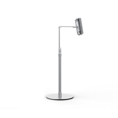 Bed Tablet Mount Holder Stand, Tablet Floor Stand with Flexible Articulating Arm & Tray, 360-Degree Rotatable, for Vlogging, Live Streaming, for 4.7''-12.9'' Ipad or Cell Phone(Color:002)