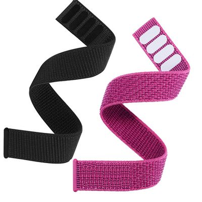 Olytop Fenix 7S / Fenix 6S / Fenix 5S / Instinct 2S Watch Bands, 20mm Hook & Loop Quick Dry Nylon Sport Wristband Replacement Strap for Garmin 6S Pro/6S Sapphire,Descent Mk2S,Fenix 5S Plus -