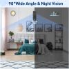 Diydeg Body Camera, 1080P Video Recorder with Night Vision, Wearable Camcorder for Home, Outdoor, Law Enforcement, Security Guard, Support 256G SD Card view 3