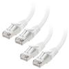 Cable Matters [Cat8 Certified] 40Gbps Shielded Cat 8 Cable, 3ft, White view 1