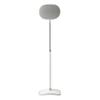 Sanus Height Adjustable Speaker Stand for Sonos Era 300 - 17" Height Adjustment Sonos Stand Includes Carpet Spikes & Rubber Pads - Easy DIY Install Comes w/All Hardware - White view 1