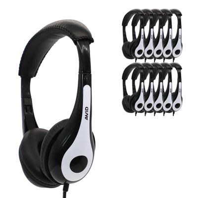 Avid AE-35 Headphone, USB-C Plug, White, Case 10