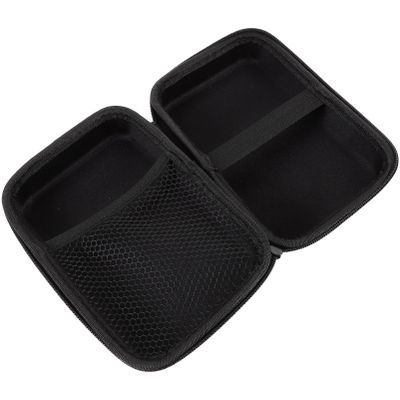 Hemobllo Recorder Carrying Case Electronic Organizer for Travel Compact Storage Bag for Digital Recorder and Cables for Business Trips and Home Use
