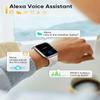 Fitpolo Smart Watch for Men Women with Bluetooth Call, Alexa Built-in 1.8" Blood Oxygen Heart Rate Sleep Fitness Watch, 100 Sports Modes Smartwatch, Activity Tracker for Android iOS Phone view 2