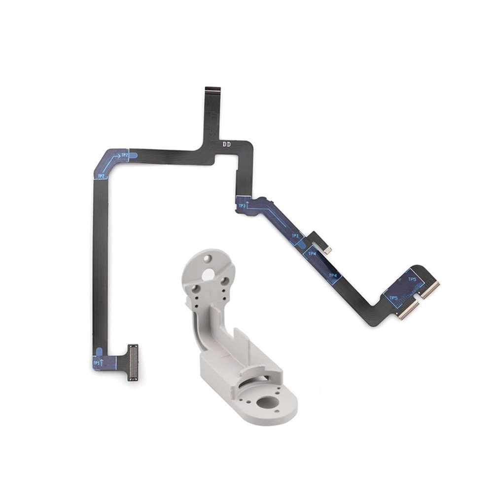 SeiZed Gimbal Yaw Arm Roll Bracket Flat Cable Flex for DJI Phantom 4 Advanced Pro Drone Camera Repairing Parts Accessories (Color : Yaw Arm with Cable)