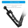 NovelGoal Dual Handle Tray Stabilizer Rig Aluminum for Underwater Camera Housing Case Diving for Hero 13 Action Camera Base Mount Bracket (Black) view 4