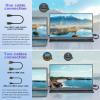 18.5 Inch Portable Monitor for Laptop, FHD 1080P 100% sRGB Travel Monitors for Laptop, Portable Computer IPS Display w/VESA, External Monitor USB-C HDR HDMI Portable Screen w/Smart Cover & Speakers view 3
