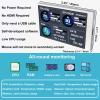 WOWNOVA White 3.5in Computer Temp Monitor, ARGB PC Case Secondary Screen, USB Mini Screen, IPS Display for CPU, RAM, HDD Data Monitor view 3