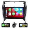 SizxNanv for Android Compatible with Wirelessly Carplay Android Auto,Car Radio Stereo Bluetooth Navigation GPS WiFi FM/AM 8 core 4GB+64GB 1280X720 Touchscreen Rear Camera for Toyota Camry 2012-2014 view 1