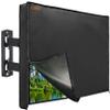 IC ICLOVER Outdoor TV Cover 50 Inch, 600D Heavy Duty Waterproof & Weatherproof TV Protector with Zipper Access & Roll-up Front Flap with Bottom Cover, Television Enclosure for Outside Flat Screen TV view 1