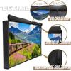 IC ICLOVER Outdoor TV Cover 50 Inch, 600D Heavy Duty Waterproof & Weatherproof TV Protector with Zipper Access & Roll-up Front Flap with Bottom Cover, Television Enclosure for Outside Flat Screen TV view 4