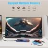 XGaming Portable Monitor 15.6 Inch 1080P FHD IPS USB-C Laptop Monitor, HDMI Computer Display w/Smart Cover & Speakers, Ultra Slim HDR Gaming External Screen for Laptop PC Phone Mac Xbox PS4 Switch view 3