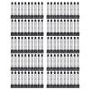 EVTSCAN Tidy and Versatile 100PCS Adhesive Cable Management Clips Adjustable and Reusable Zipper Design Strong and Durable Nylon Material - Securely Fix Cables and Wires(Black) view 1