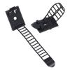 EVTSCAN Tidy and Versatile 100PCS Adhesive Cable Management Clips Adjustable and Reusable Zipper Design Strong and Durable Nylon Material - Securely Fix Cables and Wires(Black) view 2