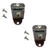 2 Packs HNN3569 Microphone Hang Up Clip Microphone Holder Clip Compatible with XPR4350 XPR4550 CDM750 CDM1250 GTX800 TK768G TK868G TM471A view 1
