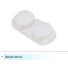 MECCANIXITY Cable Clips Cord Clips Organizer for Desk, 4 Slot Silicone Adhesive Wire Holders Cable Management for USB Cable, White view 3
