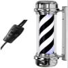 FidemM Light Led Barbers Pole, Wall-Mounted LampIlluminating Rotating Salon Sign Light Red White Blue Stripes Waterproof Large 75cm Very Bright Wall-Mounted Lamp Wall Lamp Decor (Color : A) view 1