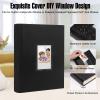 Veicevol 2Packs Photo Album for Fujifilm Instax Mini Camera, 128 Pockets 2x3 Album with Writing Space, Black, 2.4" x 3.6" view 3