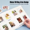 Veicevol 2Packs Photo Album for Fujifilm Instax Mini Camera, 128 Pockets 2x3 Album with Writing Space, Black, 2.4" x 3.6" view 4