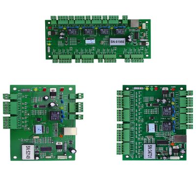 TCP IP Communication Multi-Door Control Panel Intercoms Networked Access Control System Fire Alarm Work attendance Offline Operation (Single Door Two-Way)