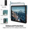 EDGFRTOIO for Galaxy Tab S8 2022 Case/Galaxy Tab S7 Tablet Case 2020 11", Slim Folio Stand Multi-Angle Auto Sleep/Wake Leather Cover for Samsung Galaxy Tab S8 11 Inch, Hummingbird Pink Flowers view 4