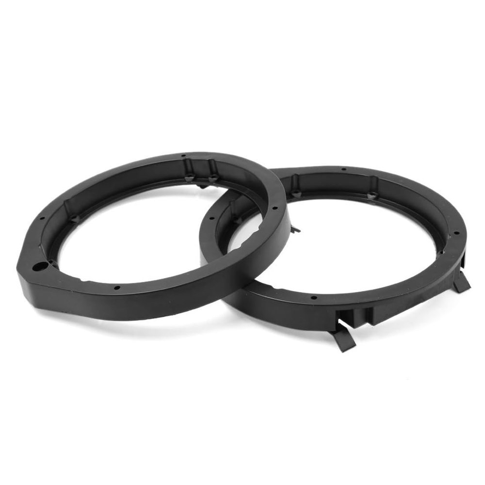 Unifizz Car 2Pcs 6.5 18mm Depth Car Front Speaker Spacer Ring Adapter Bracket Extender for Honda
