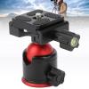 UPQRSG VT100 Ball Head for Camera, Aluminum Alloy 90 Degree Rotating Tripod Ball Head with 1/4" 3/8" Thread Base Mount, Mini Ball Head for Camera Digital Camera Smartphone view 4