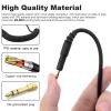 Zosvoses ATH M50X Cable Compatible with Audio Technica ATH-M50X, ATH-M40X, ATH-M60X, ATH-M70X Headphones, Coiled Audio Cable with 6.35mm Adapter, 5-10ft view 4