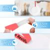 KCMYTONER 3 Pack Compatible for Brother P-Touch M Tape M431 MK431 M-K431 M-K431S 1/2 inch 12mm 0.47'' Red Label Tape for PT-80 PT-80SCCP PT-85 PT-90 PT-M95 PT-70SR Label Maker Refills view 4