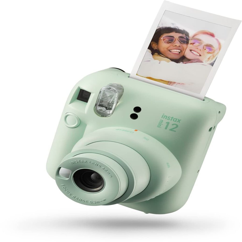 Fujifilm Instax Mini 12 Instant Camera (Mint Green) (Renewed)