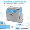 KCMYTONER 30 Pack Compatible for Brother P-Touch M Tape M521 MK521 M-K521 M-K521S 3/8 inch 9mm 0.35'' Blue Label Tape for PT-M95 PT-70BM PT-90 PT-85 PT-65 PT-45 Label Maker Refills view 3