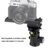 UPQRSG LP-01 Macrohead, 2 Way Macro Focusing Rail Slider with 1/4" Mounting Screw and Accuracy Scale to Get Quick Focusin, for Close Up Shooting view 4