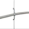 Prime Cable Management Conduit Cable Support Clip to Ceiling Wire, Threaded Rod & Flanges. Heavy Duty Spring Steel Clip / 100 Pack view 1