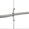 Prime Cable Management Conduit Cable Support Clip to Ceiling Wire, Threaded Rod & Flanges. Heavy Duty Spring Steel Clip / 100 Pack view 2