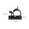 MECCANIXITY 30Pcs Adhesive Cable Management Clip PE Cord Clamps 17-20mm Adjustable for USB Cords Mouse Cables Network Cable Black view 2