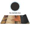 Cute Collage Style Pattern Mouse Pad 35.5 x 16 Inch, Non-Slip Rubber Base, Ergonomic Design for Pain Relief, Perfect for Computer Users view 4