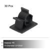 MECCANIXITY 30Pcs Adhesive Cable Management Clip PE Cord Clamps 8-10mm Adjustable for USB Cords Mouse Cables Network Cable view 3