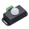 MECCANIXITY 12V 24V PIR Sensor LED Motion Sensor Adjustable PIR Probe for LED Light Strip Black view 1